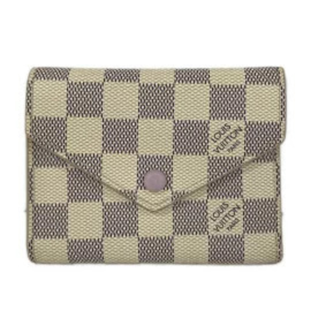 LOUIS VUITTON Portefeuille Victorine Tri fold Wallet Rose Pink Ballerine